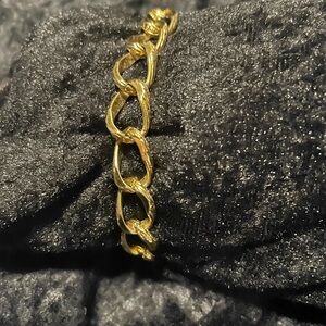 Vintage Monet 1960s Gold Dipped Bracelet